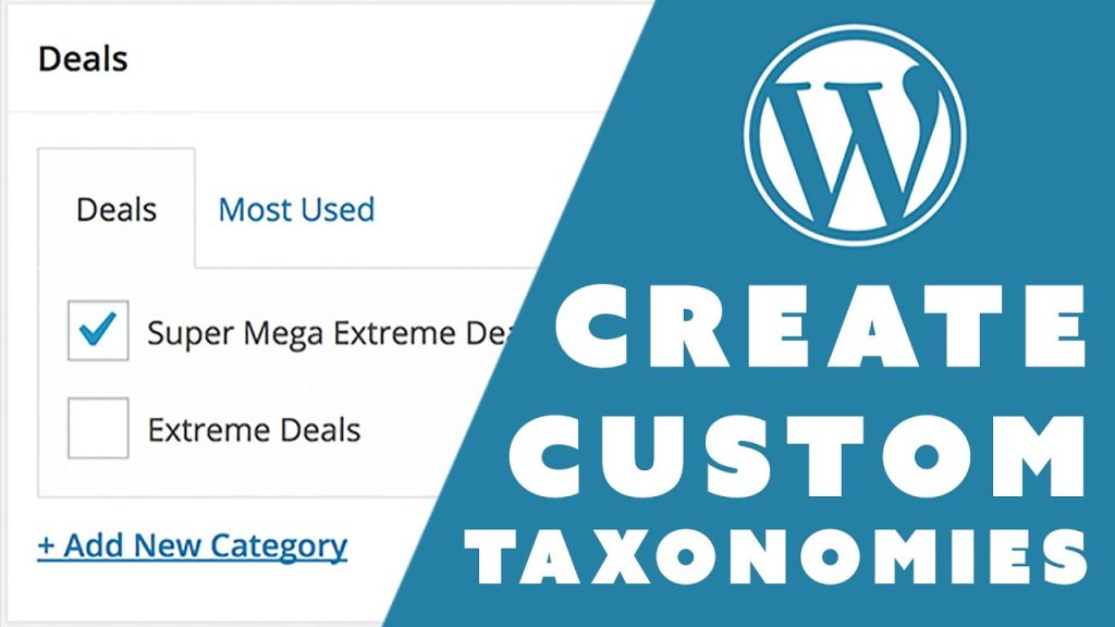 Cách tạo Custom Taxonomy trong WordPress