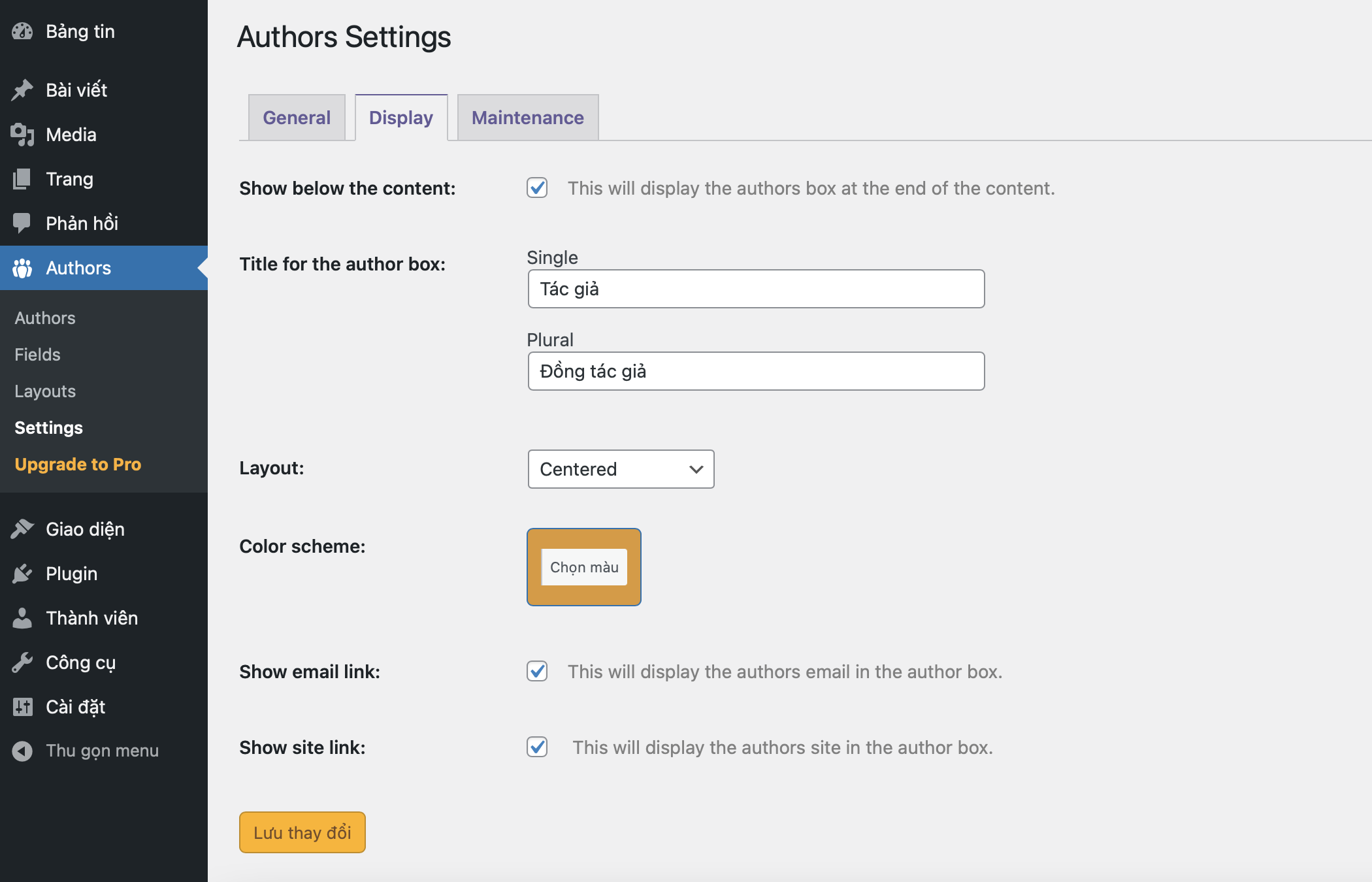 Customize Display of Multiple Authors in WordPress