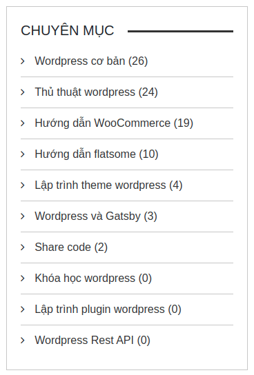 Instructions for getting category in WordPress