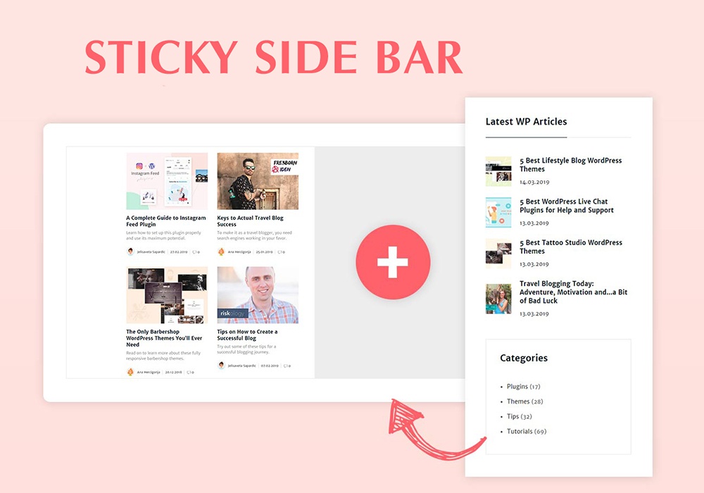 Tạo fixed sidebar trong Wordpress