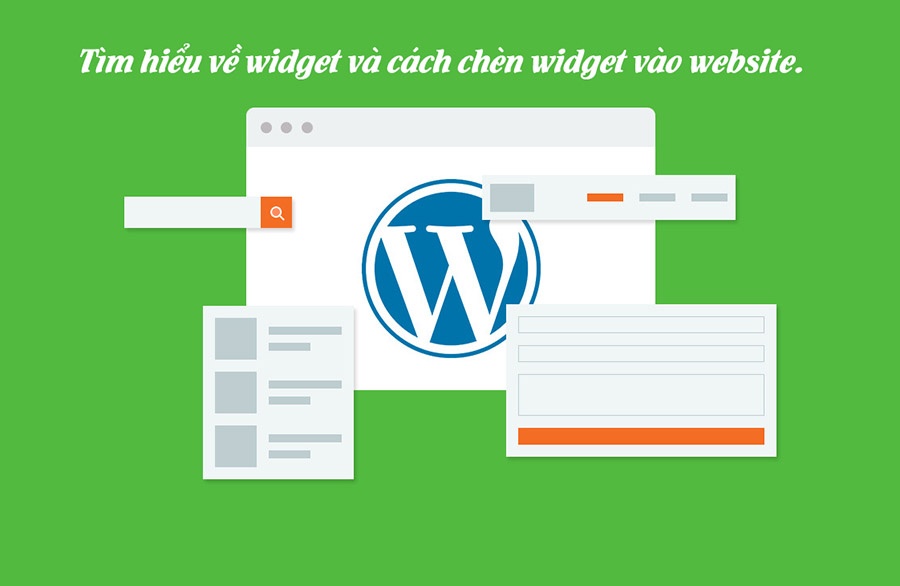 WordPress widget - Tìm hiểu về widget và cách chèn widget vào website