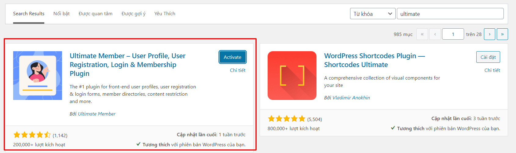 Ultimate Member Plugin