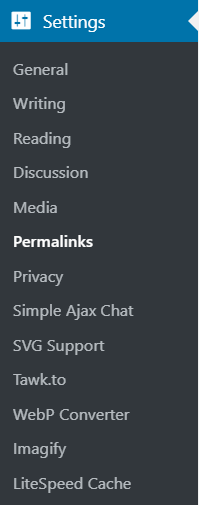 Permalink Settings