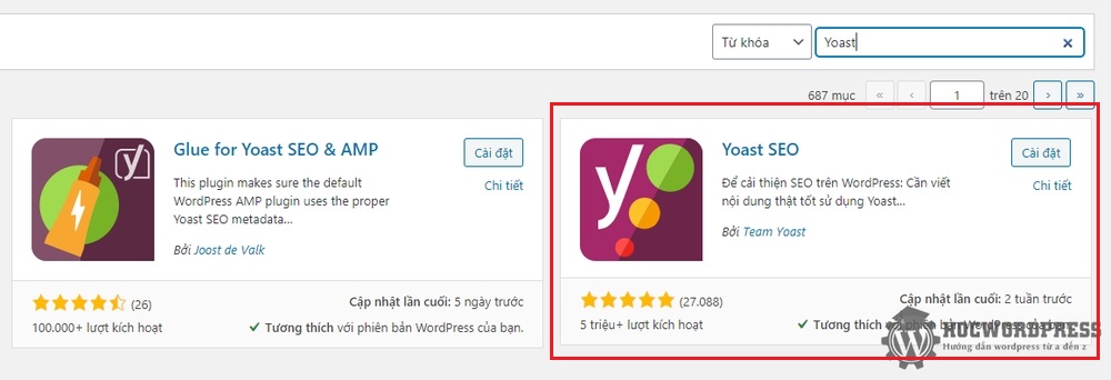 Install Yoast SEO Plugin