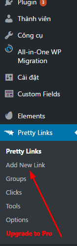 rut gon link wordpress voi pretty links 1